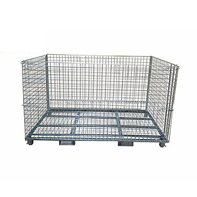 Foldable Wire Mesh Container