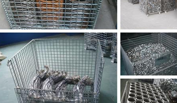 Stacking Wire Mesh Container 1